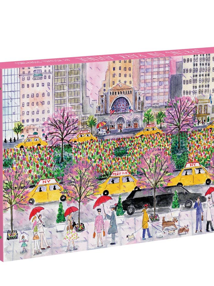 Michael Storrings Spring On Park Avenue 1000 Piece Puzzle for wholesale by Chronicle Books
