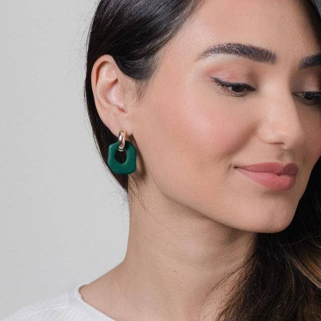 LYHO - Wholesale Hoop Earrings - Daria | Handmade clay earrings | LYHO9