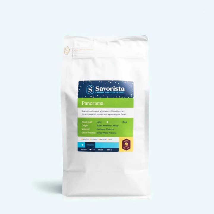 Panorama Café Demi-Café Bio (Format en Vrac) pour la vente par Savorista Coffee