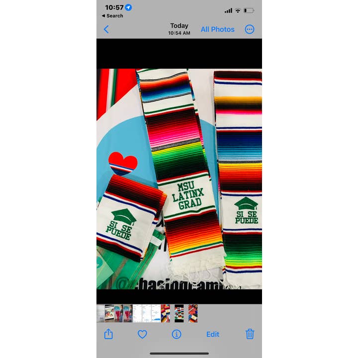Chasing Camilla - Wholesale Scarf - Unisex - Zarape Graduation Stole