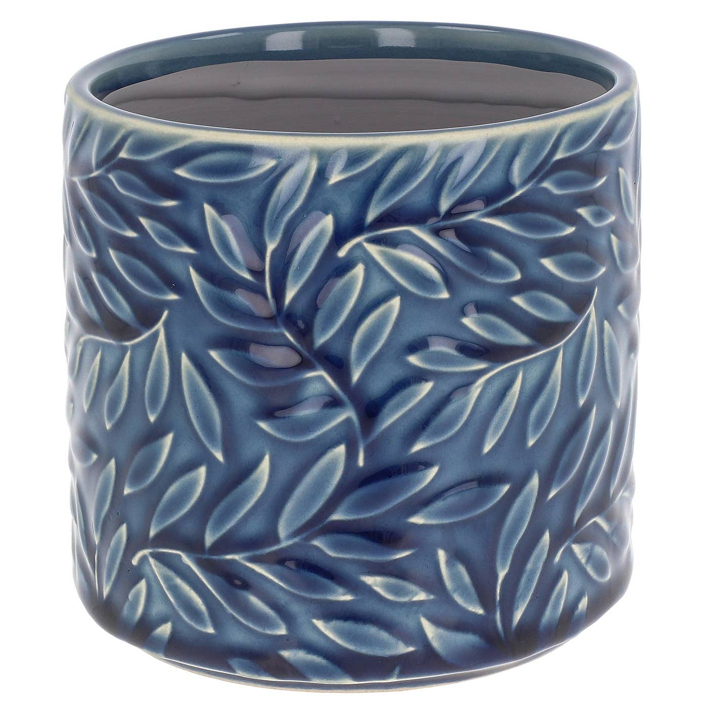 Joe Davies – Engroshandel Plantekrukke – Deco Glaze Urtepotte Tropisk Medium1