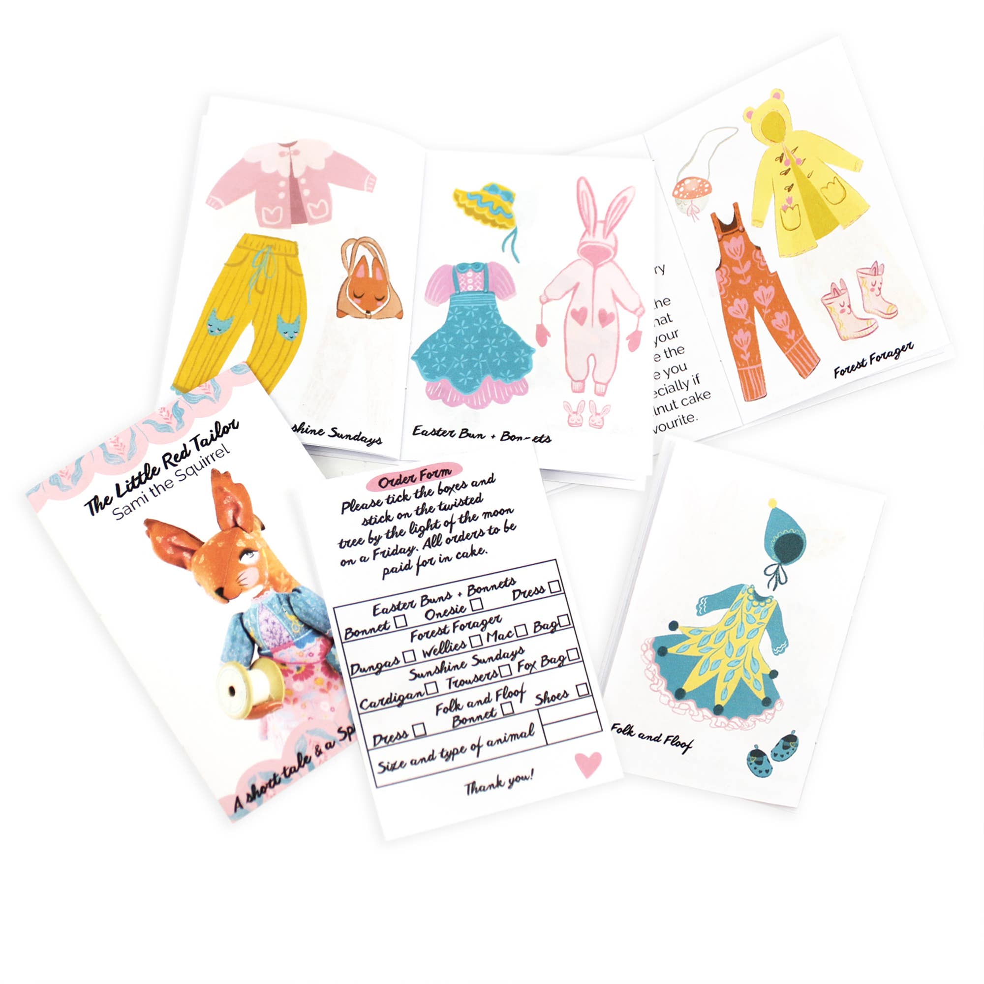 Miss Ella - Wholesale DIY Craft Kit - DIY Kit - Sami the Sewing Squirrel sewing kit 4