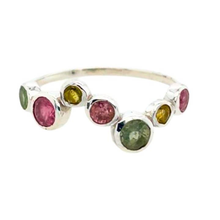 Multi Tourmaline Dancing Ring for wholesale by Esprit Creations