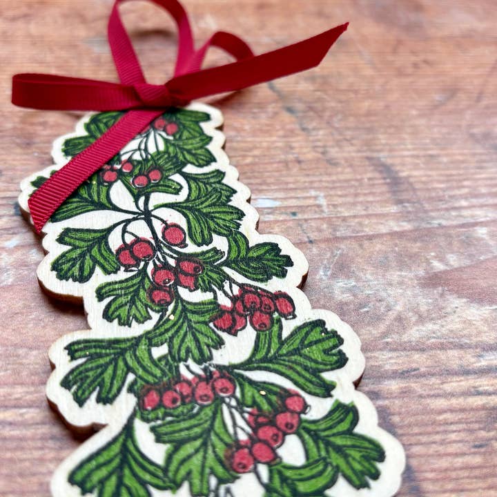 Beth Lewis Art - Wholesale Ornament - Wooden Tree Decorations23