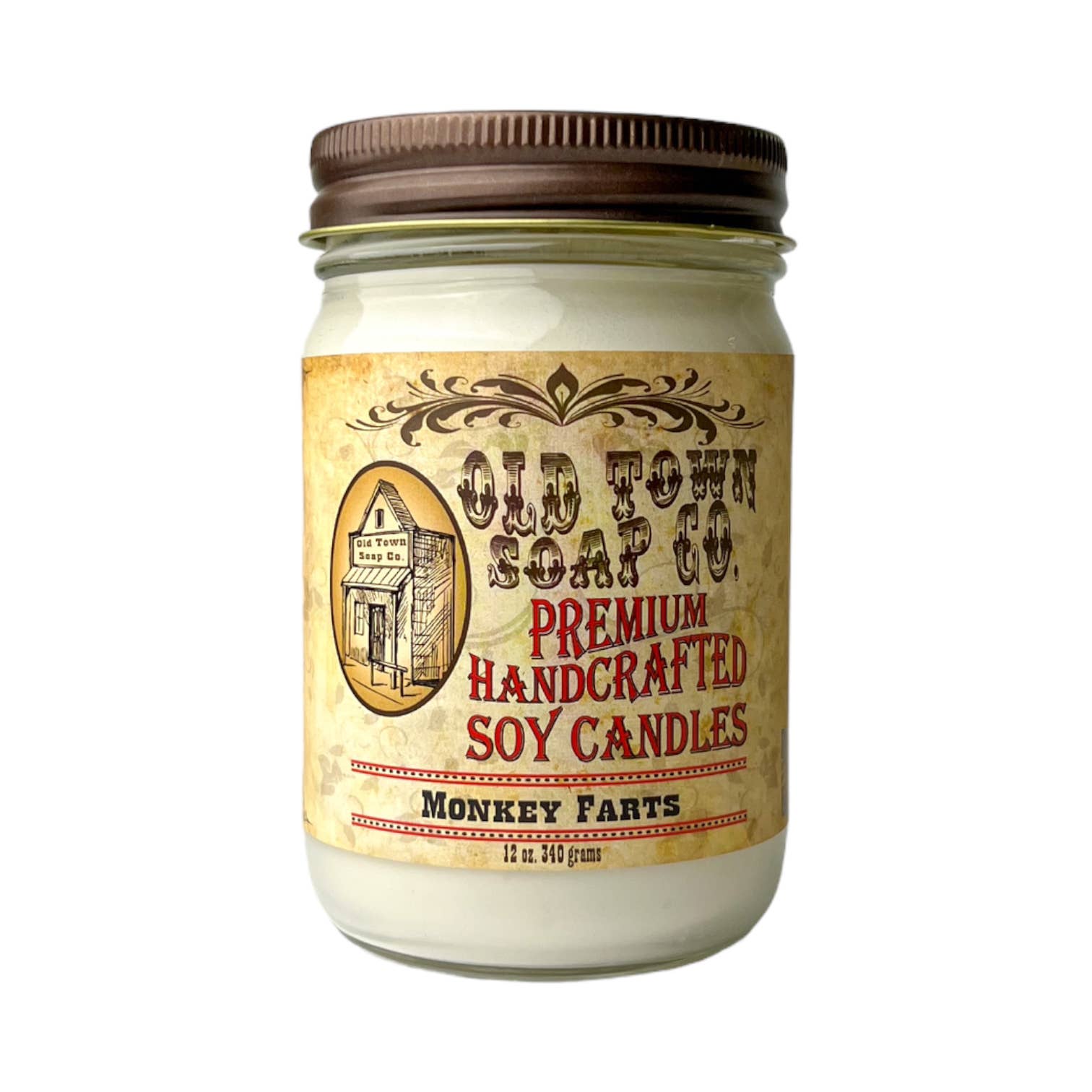 Old Town Soap Co. - Wholesale Jar/Filled Candle - 12oz. Candles - Premium Candles for your Home13