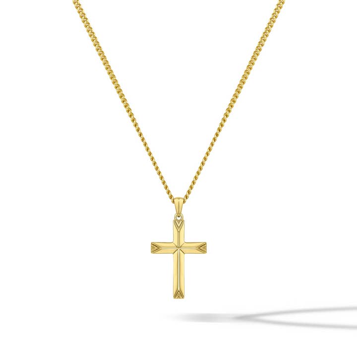 Vincero - Wholesale Pendant/Charm Necklace - Cross Pendant - 14K Gold9