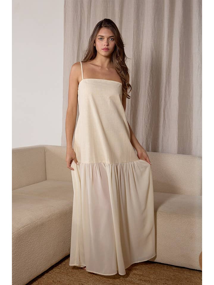 RAISONNEL - Wholesale Dress - Women's - Muse Sheer Maxi Dress - RD1087
