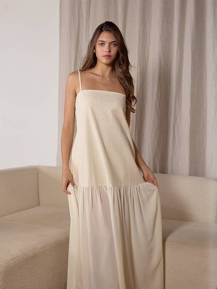 RAISONNEL - Wholesale Dress - Women's - MUSE SHEER MAXI DRESS - RD1087