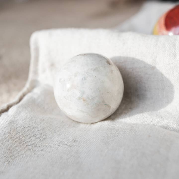 Tiny Rituals - Wholesale Spiritual Stone/Crystal - Rainbow Moonstone Sphere1