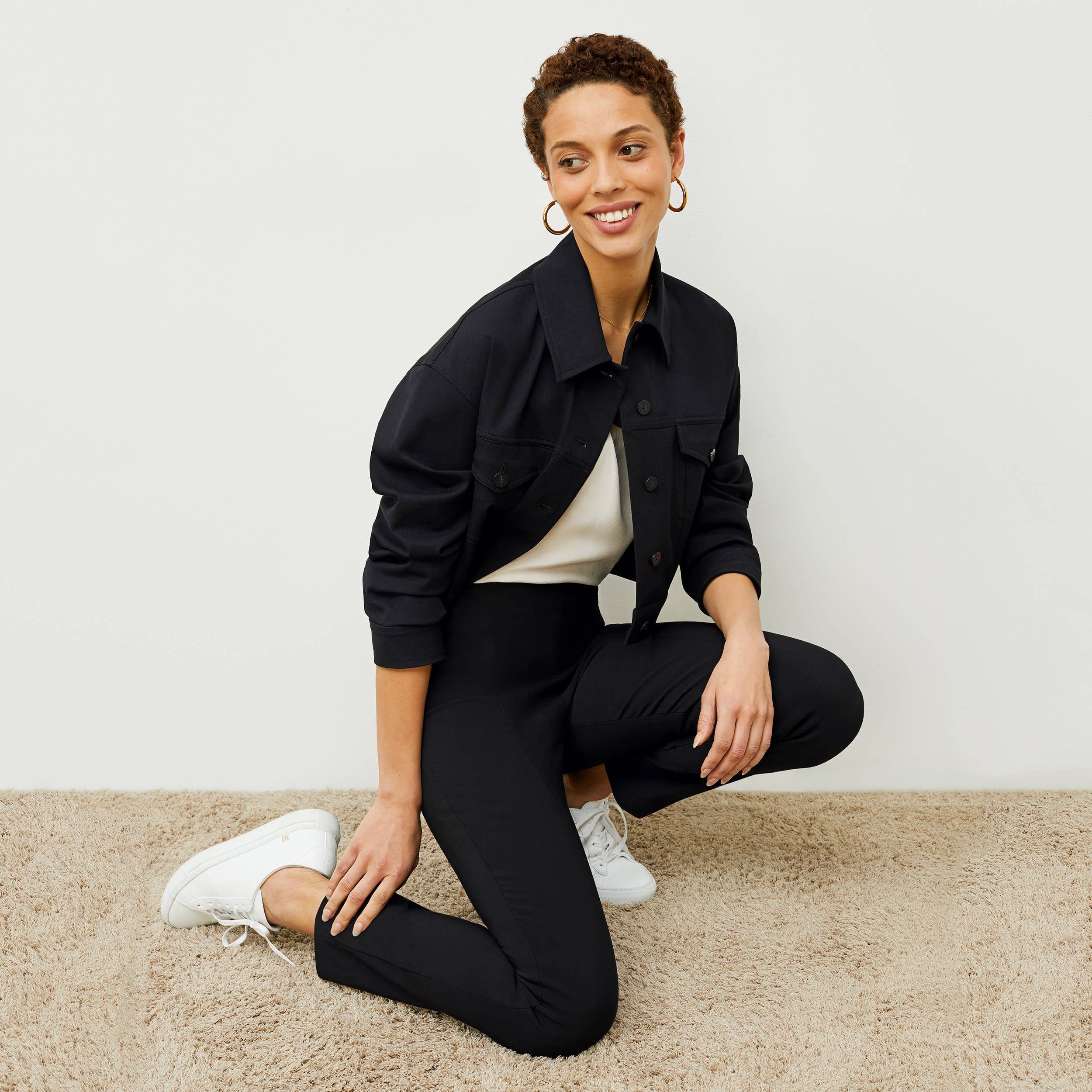 M.M.LaFleur - Wholesale Pants - Women's - Foster Pant - PowerStretch :: Black46