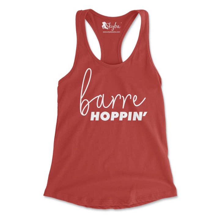 Skyba - Wholesale Tank Top - Women's - Barre Hoppin' - Women's Slim Fit Tank6