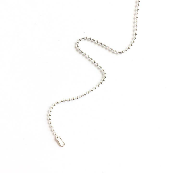 Catenina a sfera (argento sterling). per la vendita all'ingrosso da parte di Amy Wing Designs