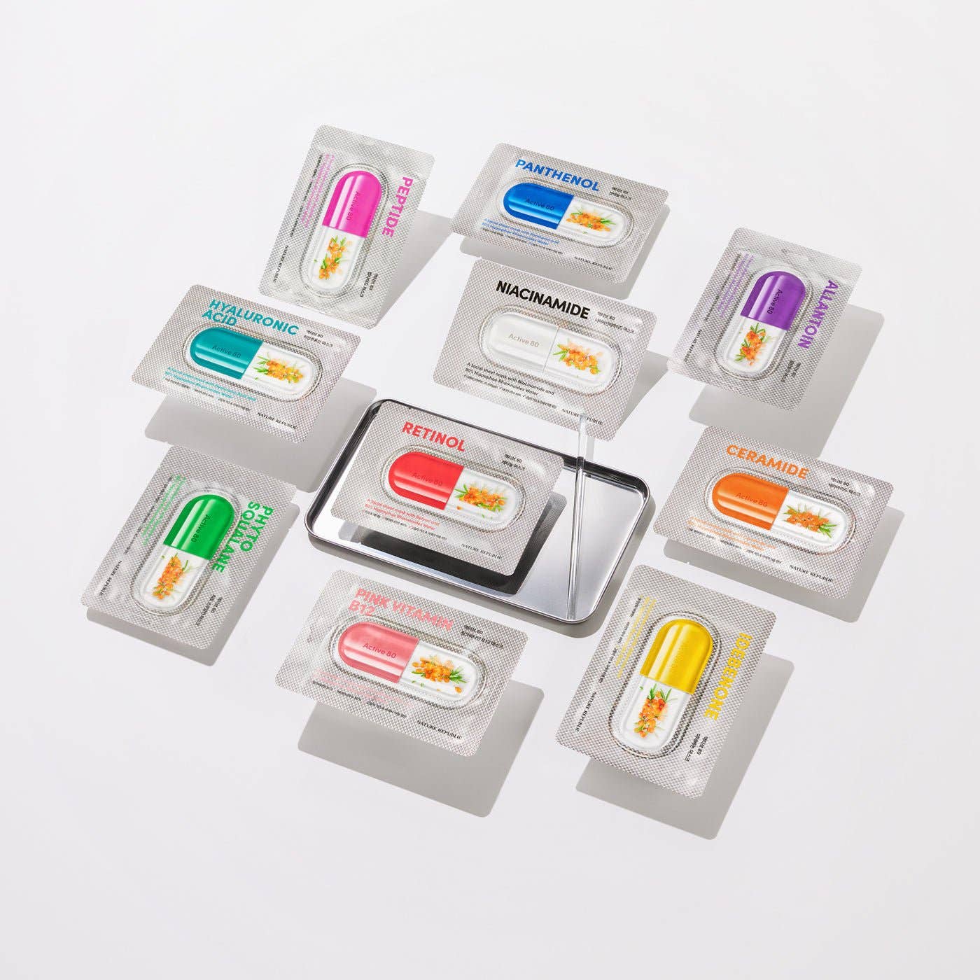 VIAI Beauty - Wholesale Skincare Face Mask - Nature Republic Active 80 Mask Sheet Niacinamide1