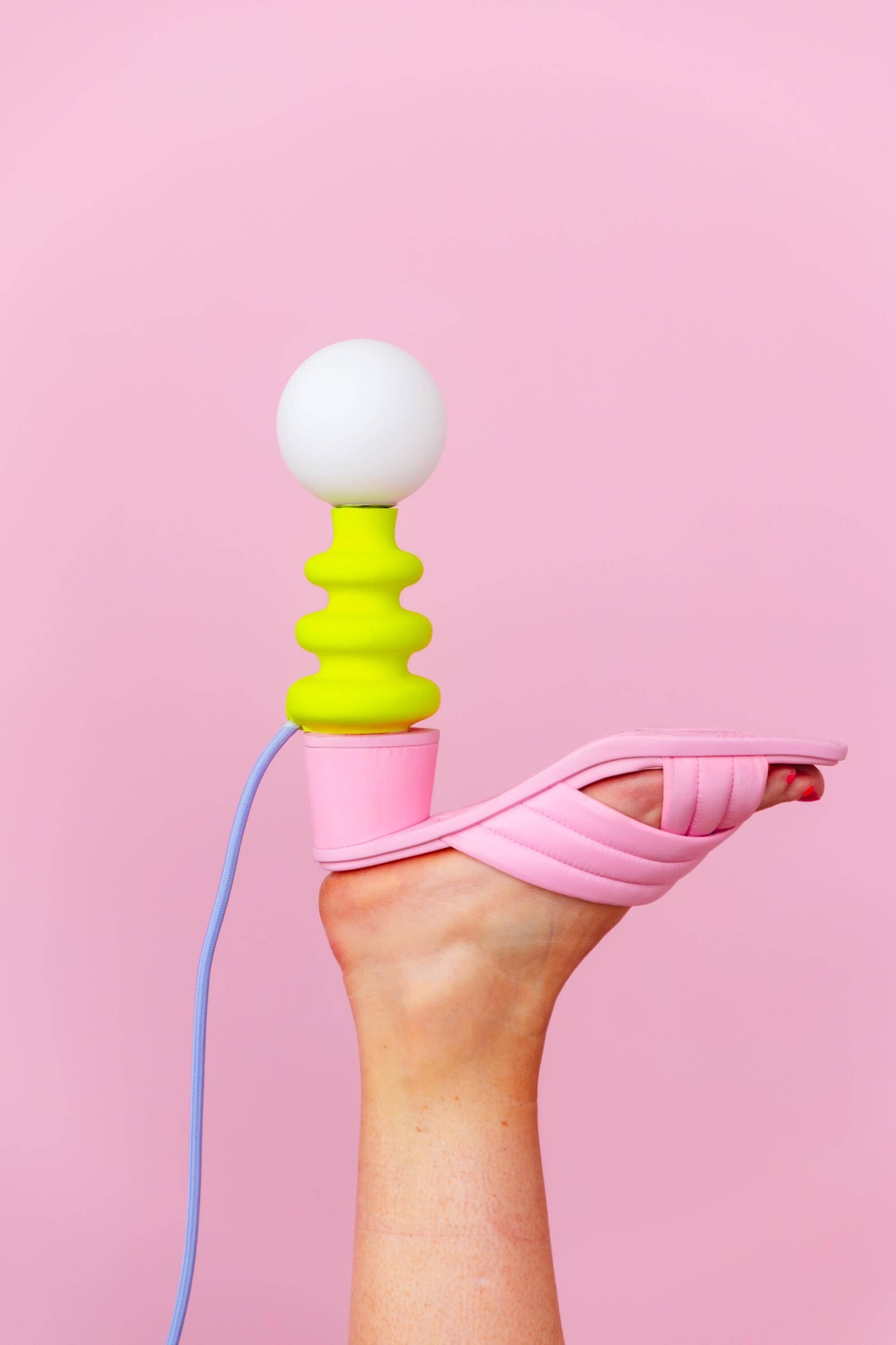 Mono - Wholesale Accent/Desk Lamp - Handmade Decorative Table Lamp “Freddie” With EU Plug1