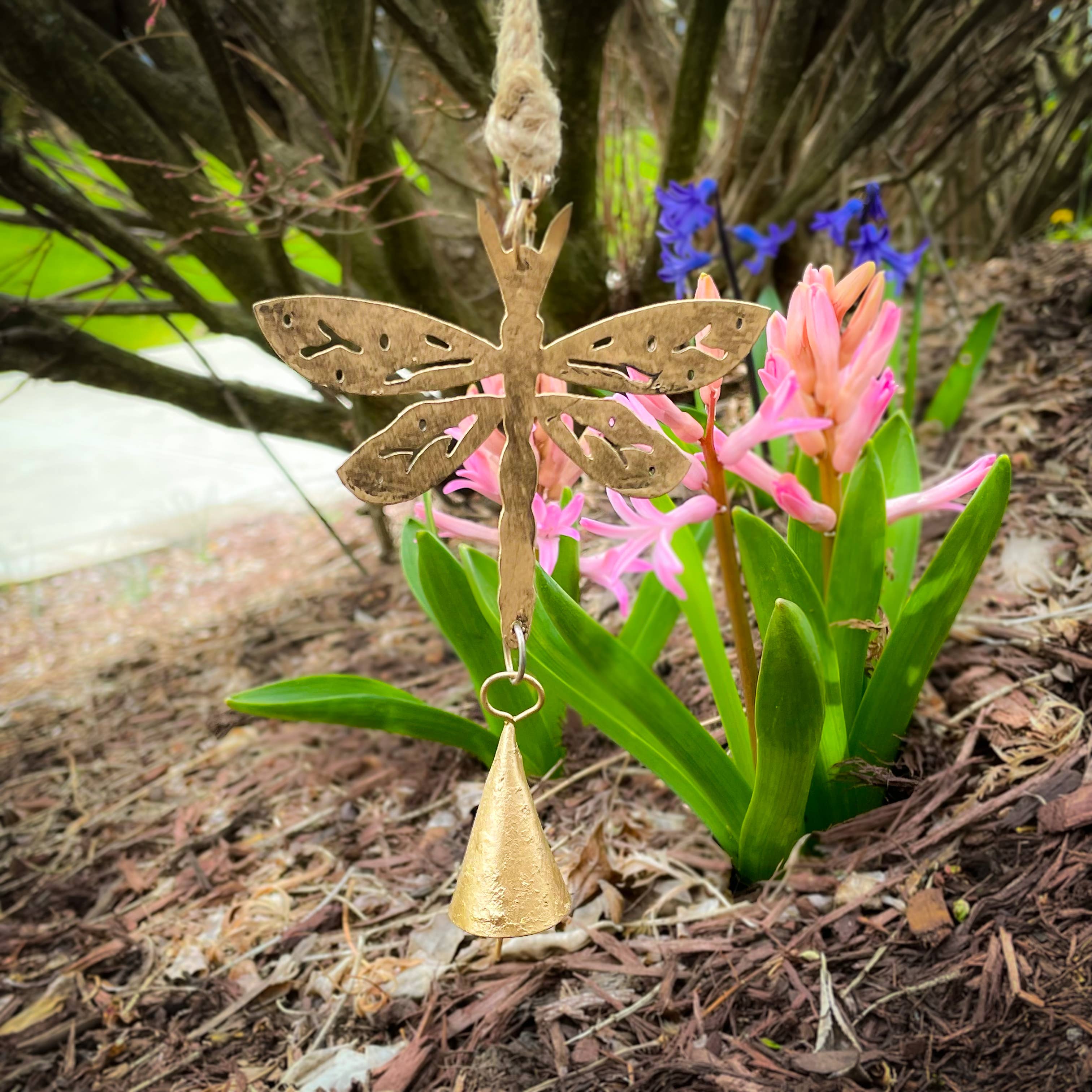 Mira Fair Trade – wholesale Vindspel – Miniursinnig trollsländevindspel2