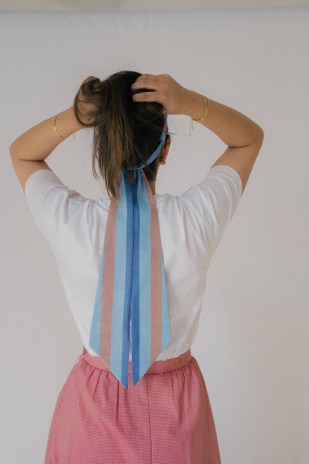 Nuevemi - Wholesale Fashion Headband - Women's - Headband - Vera Striped Knot Turban2