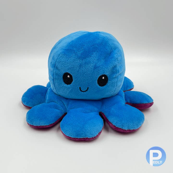 Swaptopus - Wholesale Stuffed/Plush Toy - Kids & Baby - Reversible Swaptopus 2.0 (Lila | Blau)2