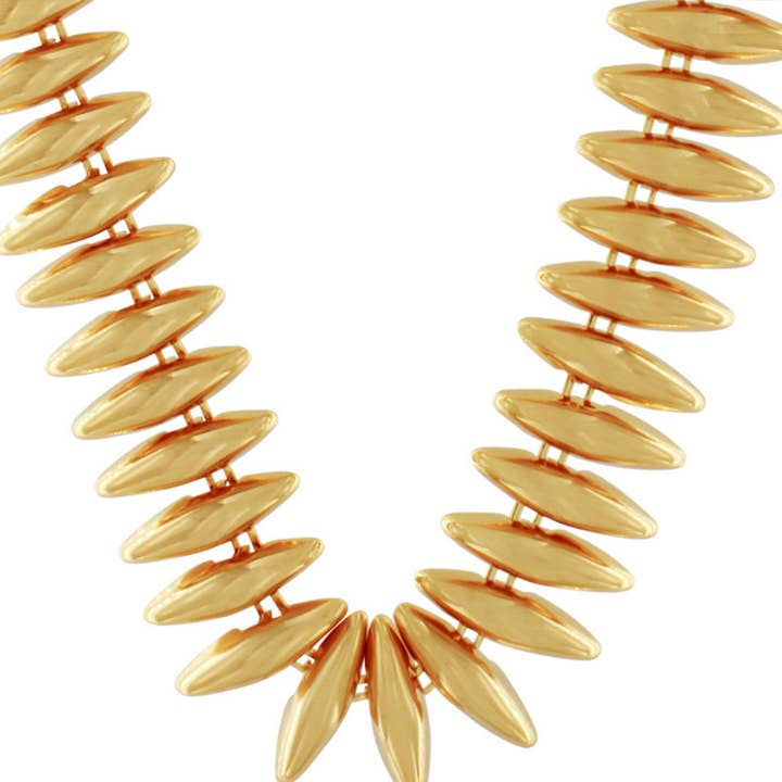 Passion Waterproof Statement Necklace 18K Gold Plating for engroshandel hos Dansk Copenhagen
