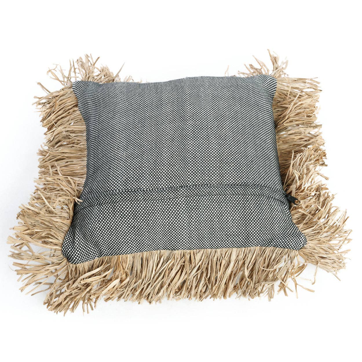 Bazar Bizar Living - Vendita all'ingrosso Fodera cuscino decorativo - Copricuscino The Cotton Bonita - Nero Naturale - 40x40 cm7