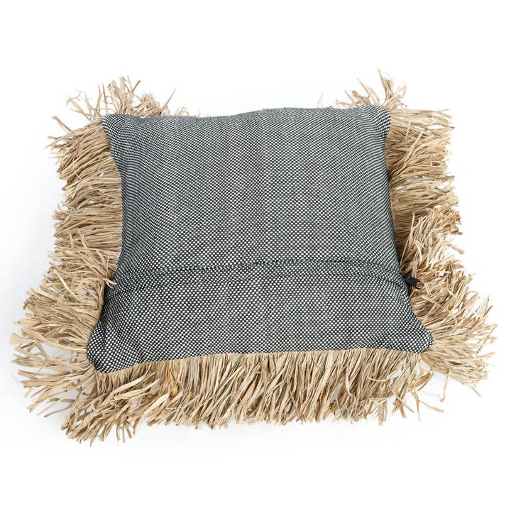 Bazar Bizar Living - Vendita all'ingrosso Fodera cuscino decorativo - Copricuscino The Cotton Bonita - Nero Naturale - 40x40 cm7