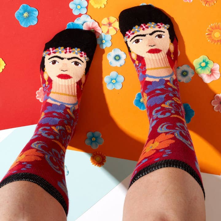 Stand4 Socks US - Wholesale Socks - Unisex - Frida Kahlo Sock3