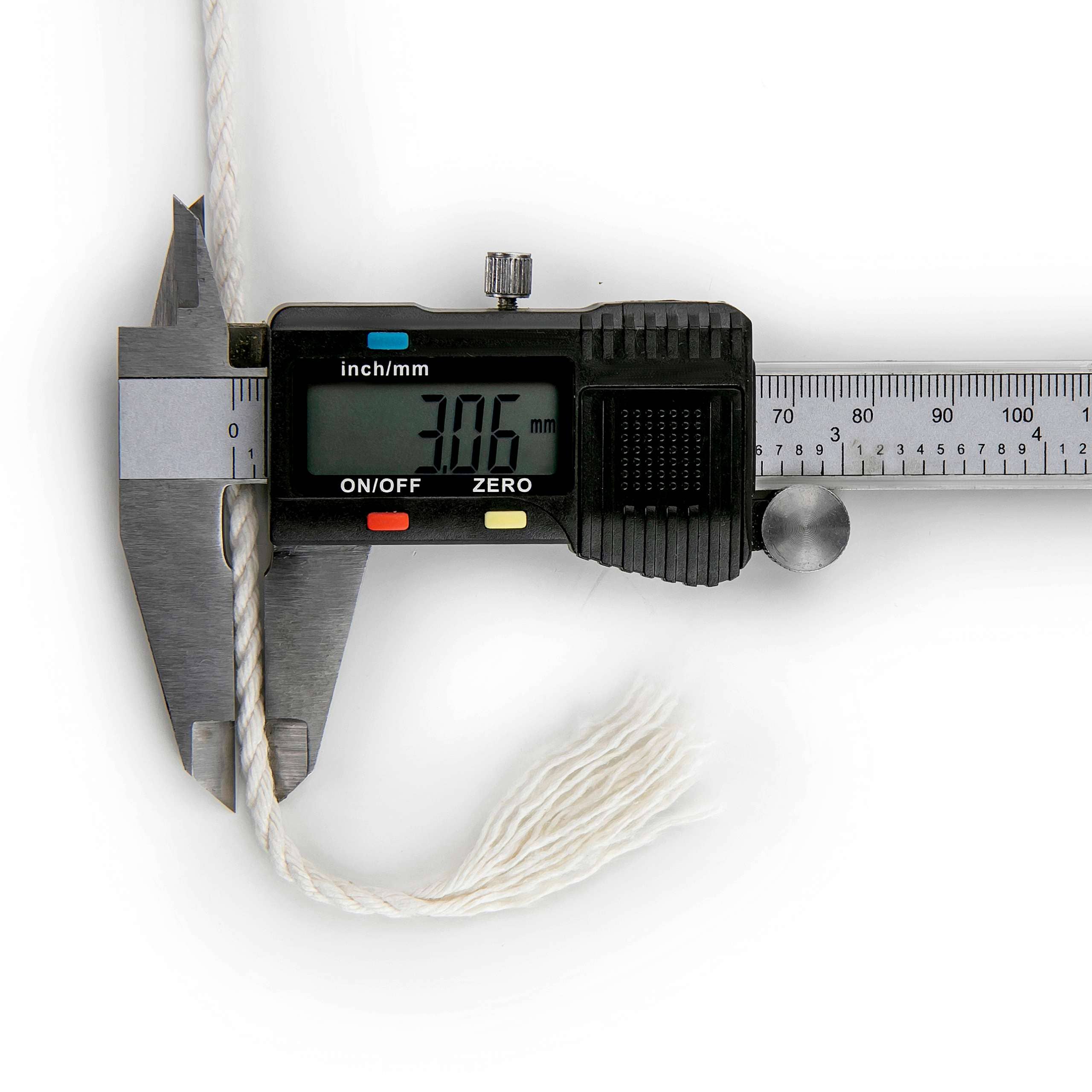 MB Cordas – Engroshandel Håndværk forsyninger – 3mm 3 Strand Twisted 500g bomuld Cord NATURAL4