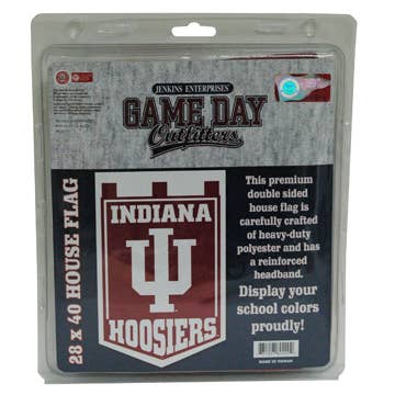 Indiana Hoosiers Flag Banner for wholesale by Jenkins Enterprises