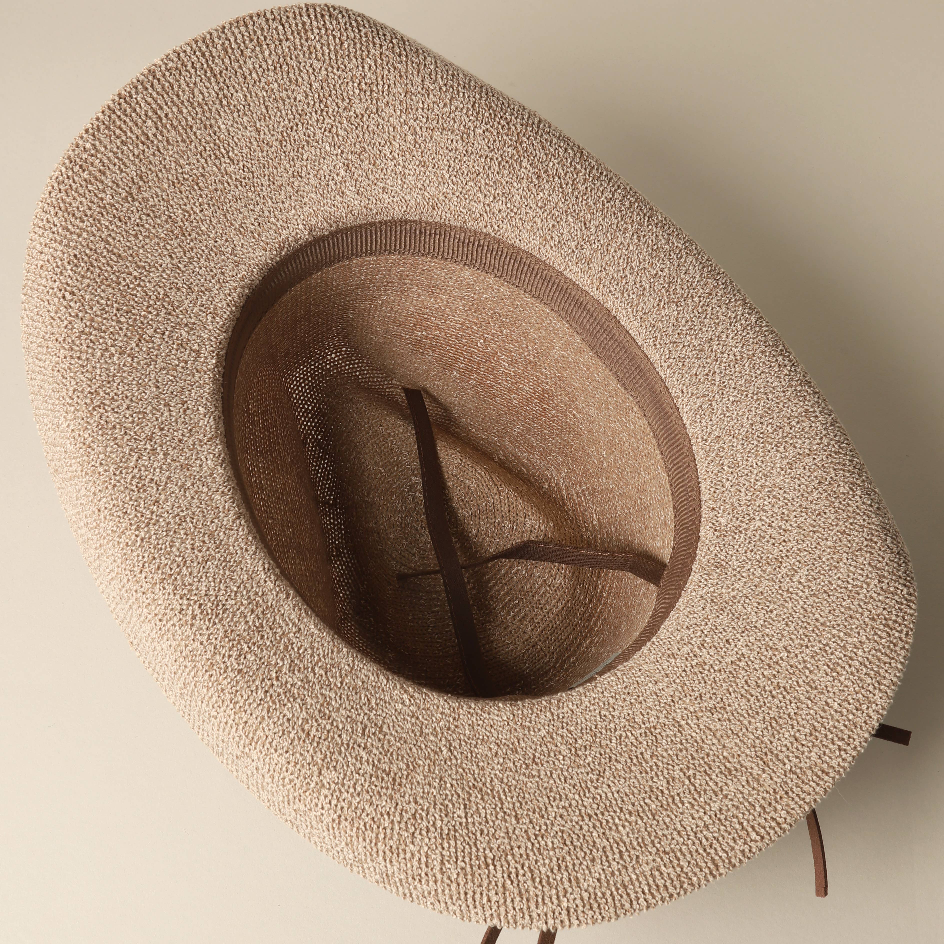 Fashion City – wholesale Cowboy Hat – Women’s – Solid Color Terry Cloth Cowboy Panama Adjustable Sun Hat
23