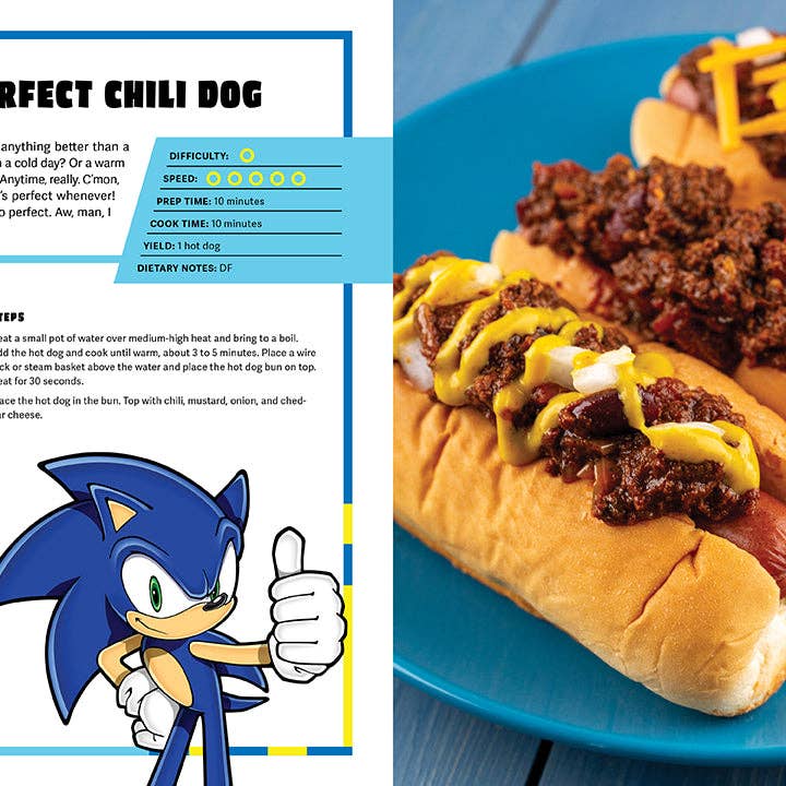 Insight Editions - #1 Pop Culture Publisher - Wholesale Cookbooks & Food - Sonic the Hedgehog: The Official Cookbook4