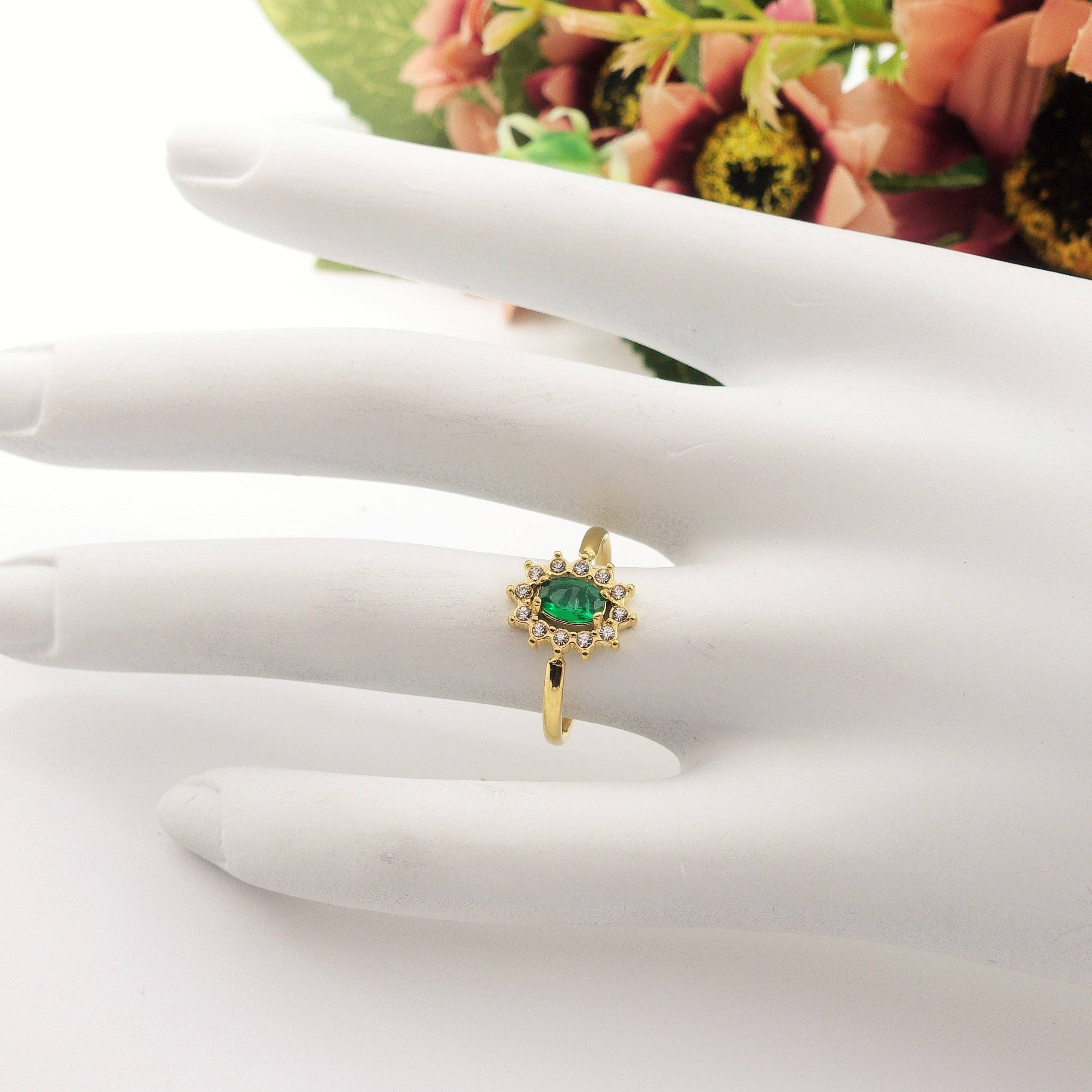 Daemon srls - Wholesale Multi-Stone Ring - KATE ~ Anello in ACCIAIO INOSSIDABILE  con Cubic ZIRCONIA8