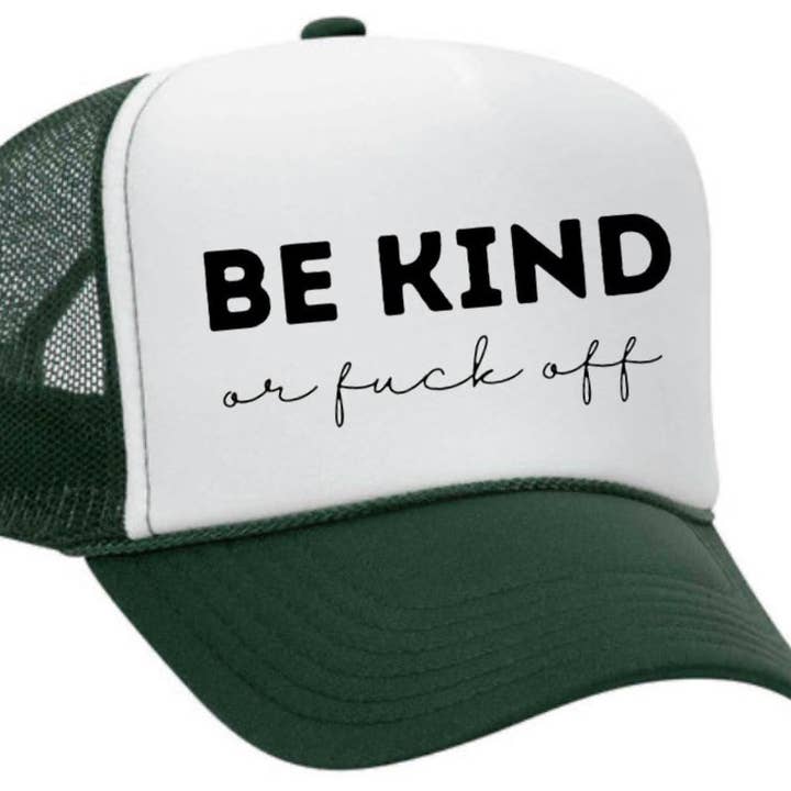 Inappropriate Trucker Hats - Wholesale Trucker Hat - Unisex - Be Kind or F*ck Off Trucker Hat27