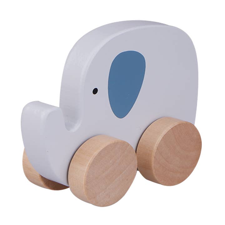 Animal en bois sur roues - Éléphant pour la vente par Barbo Toys