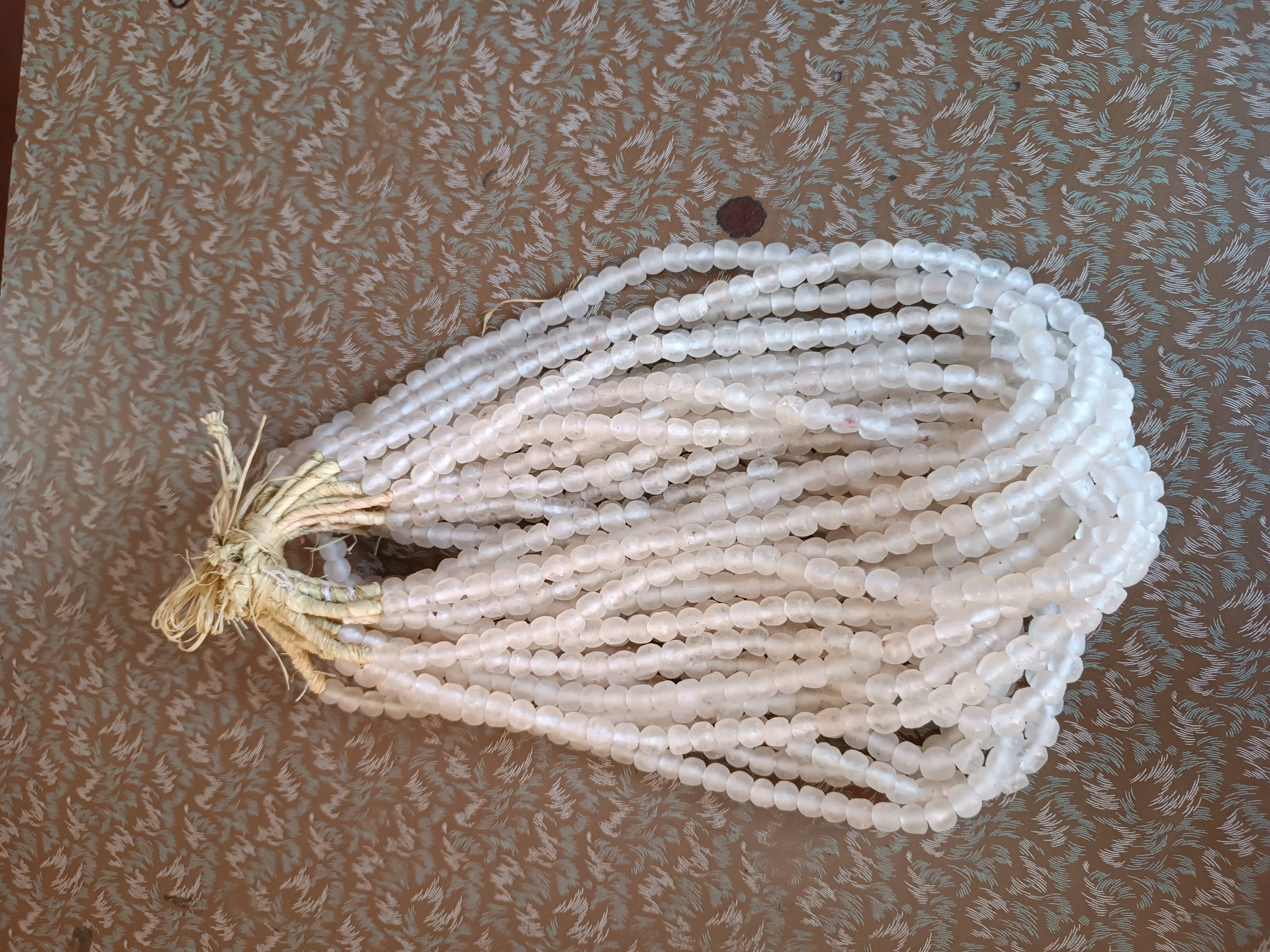 African Craft Collection – wholesale Pärlor – Stora Glaspärlor av Återvunnet Material för Smyckestillverkning12