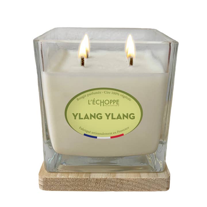 L'Échoppe Buissonnière - Wholesale Jar/Filled Candle - Ylang Ylang - Scented candle 400g0