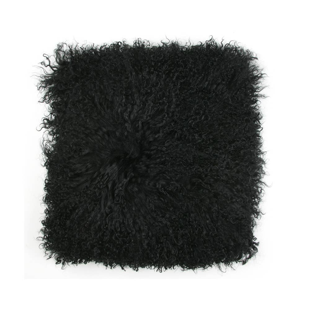 Fibre by Auskin USA - Wholesale Throw/Decorative Pillow - Tibetan Lambskin Pillow Square0