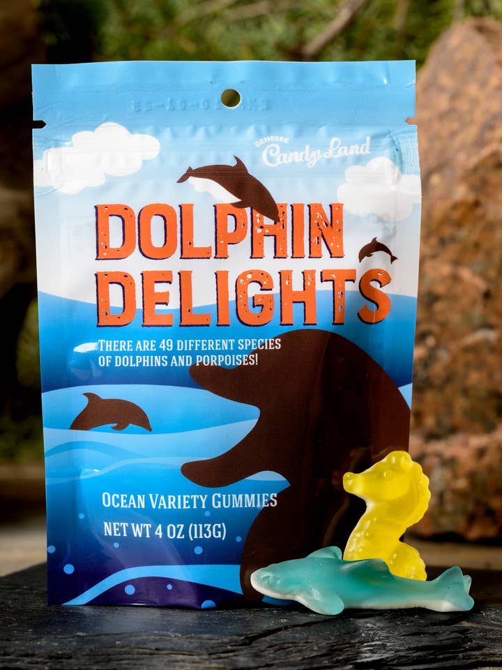Dolphin Delights (bonbons gélifiés Ocean Variety) pour la vente par Genesee Candy Land