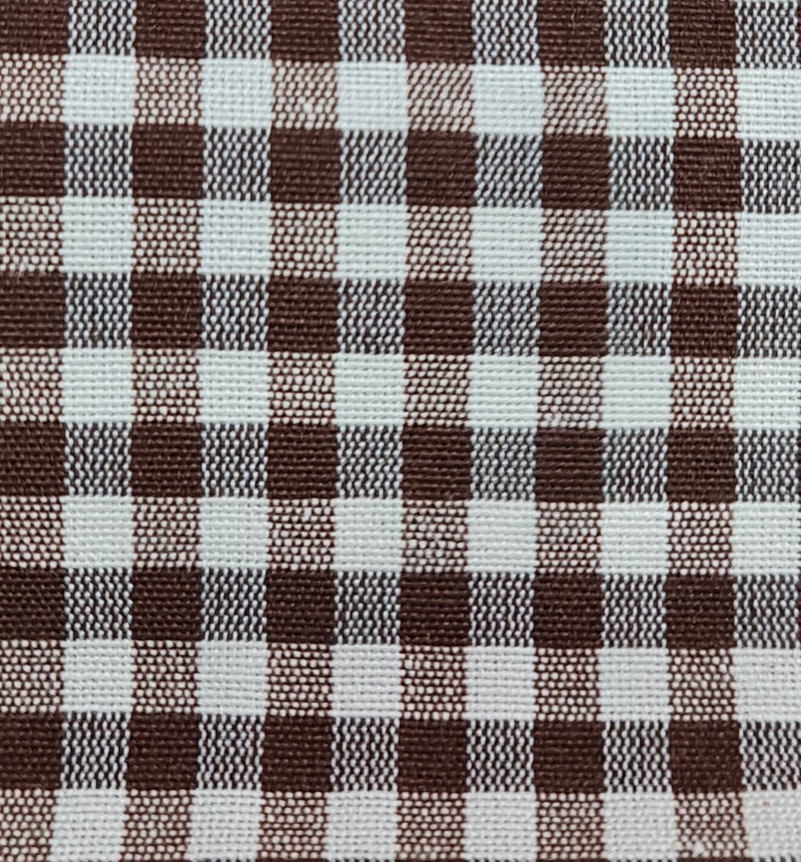 Lunaria Lab - Wholesale Christmas Decoration - Padded Cotton Bow with Checkered Pattern 35x50 cm14