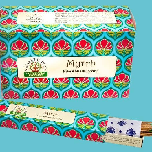 Inc. Namaste Mirra 15gr (12 enheter) för wholesale av Esoterica Arte