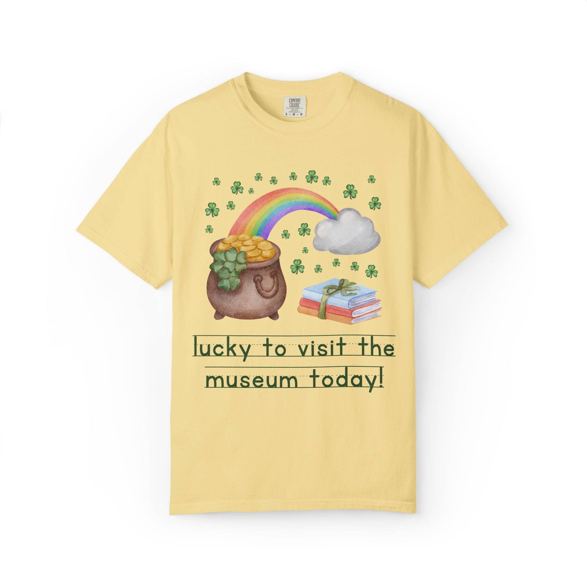 Opal and June - Wholesale Screen Printed T-Shirt - Women's - Lucky to Visit the Museum Today Tee8