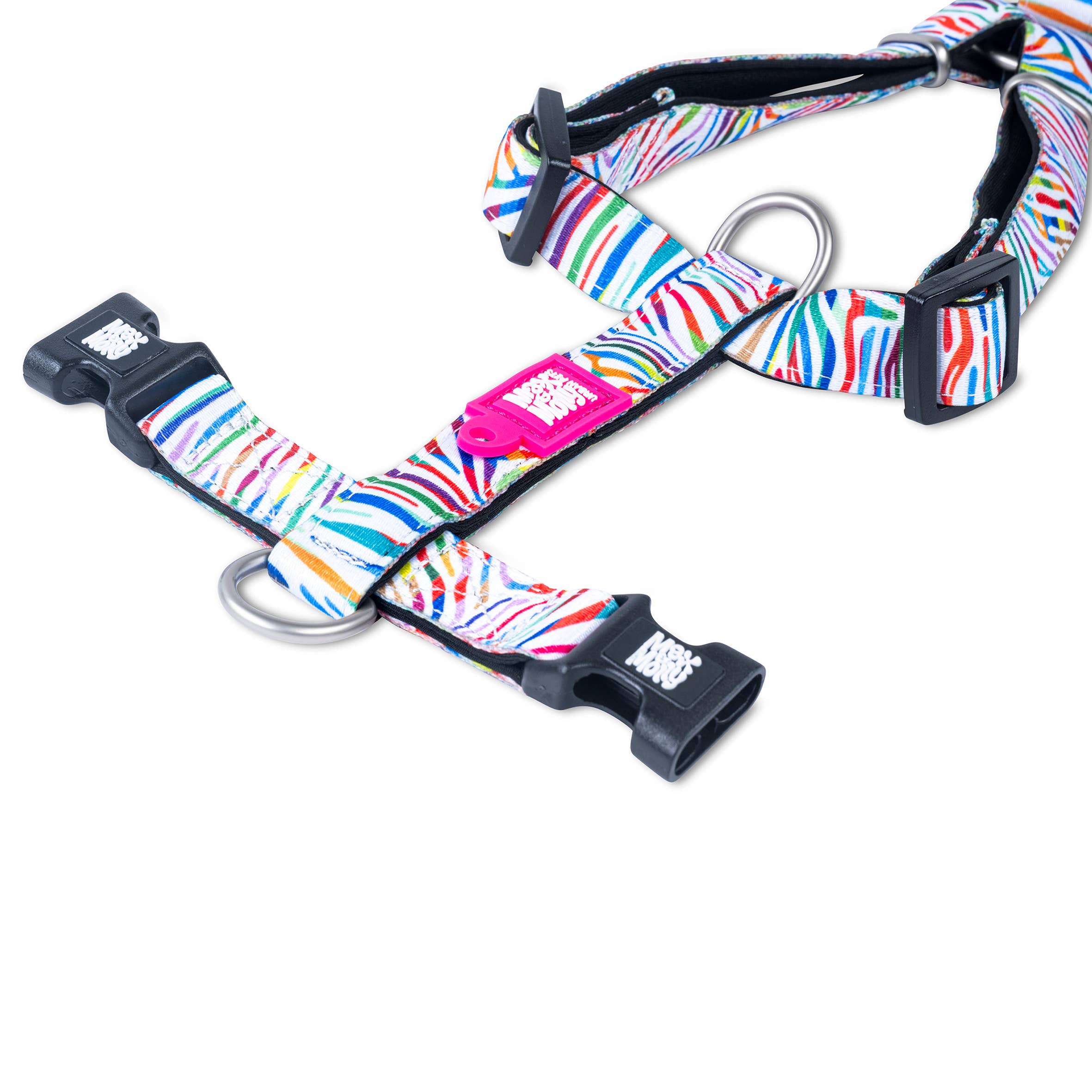 Max & Molly - Wholesale Pet Harness - Dog - Dog H-Harness - Magic Zebra2