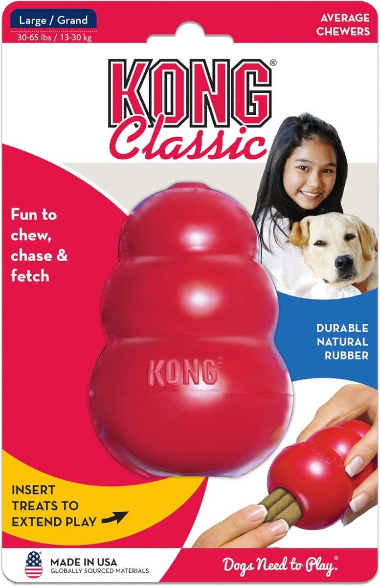 Playful Tail - Wholesale Pet Chew Toy - Dog - KONG Classic Dog Toy (Multiple Sizes Available)3