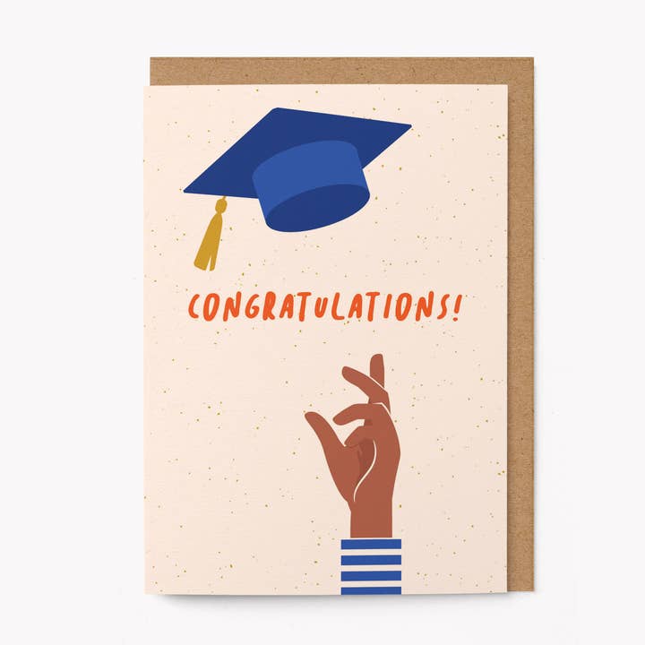 Congratulations! Graduation card for wholesale by Graphic Factory