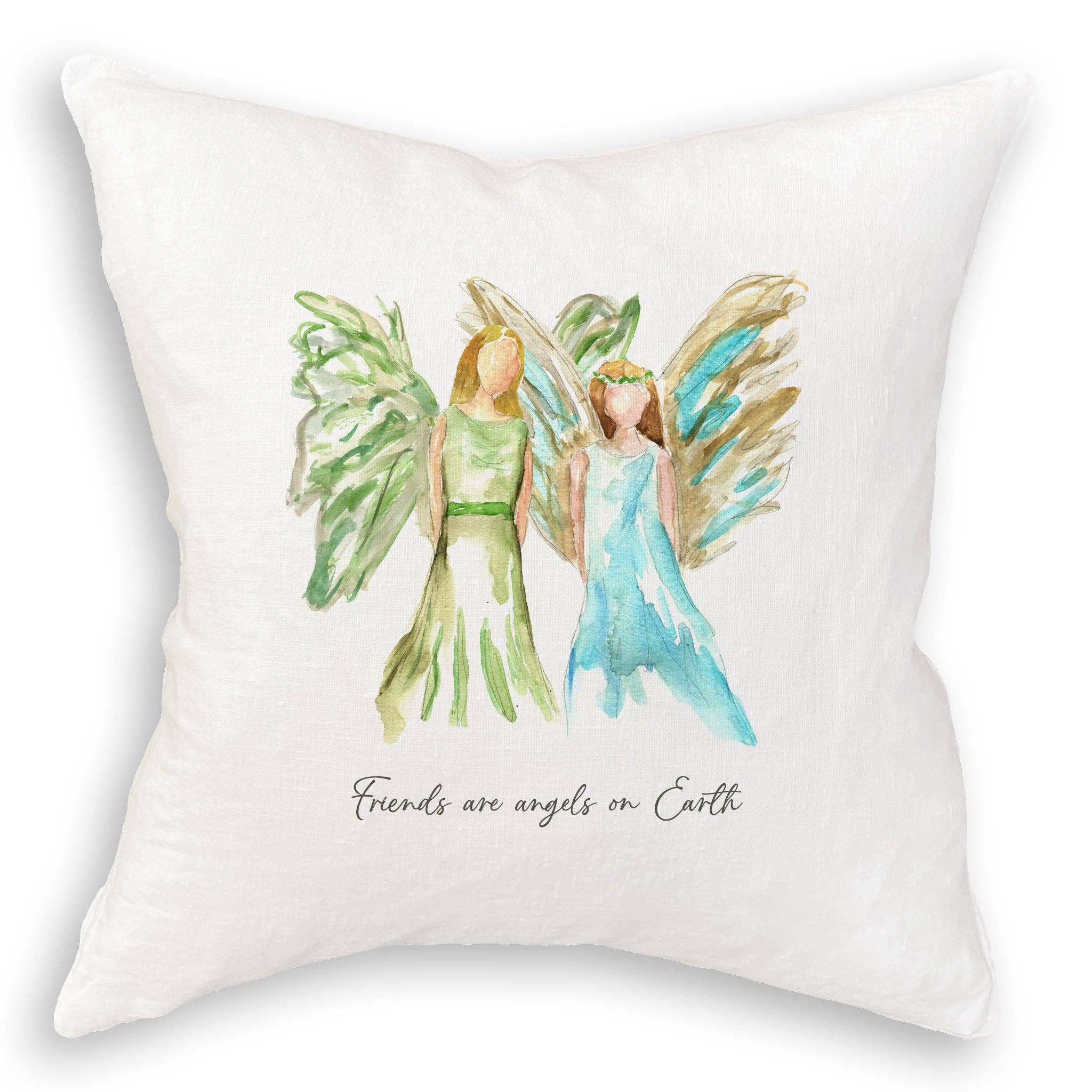 French Graffiti - Wholesale Tea Towel - Celestial Angel Friends with Friends Quote11