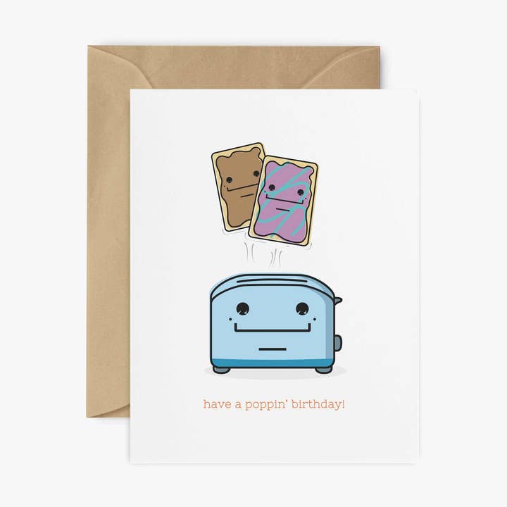 ha en poppin födelsedag! - Gratulationskort för wholesale av oh dang!