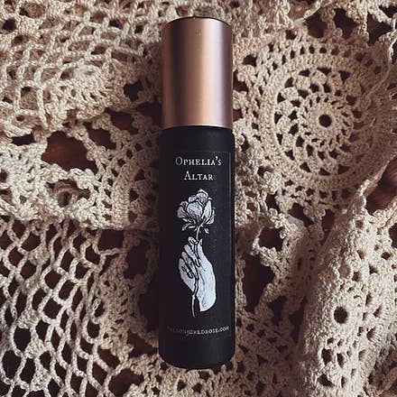The Conjured Rose - Wholesale Roll-On Fragrance - Ophelia’s Altar Roller Oil Perfume
