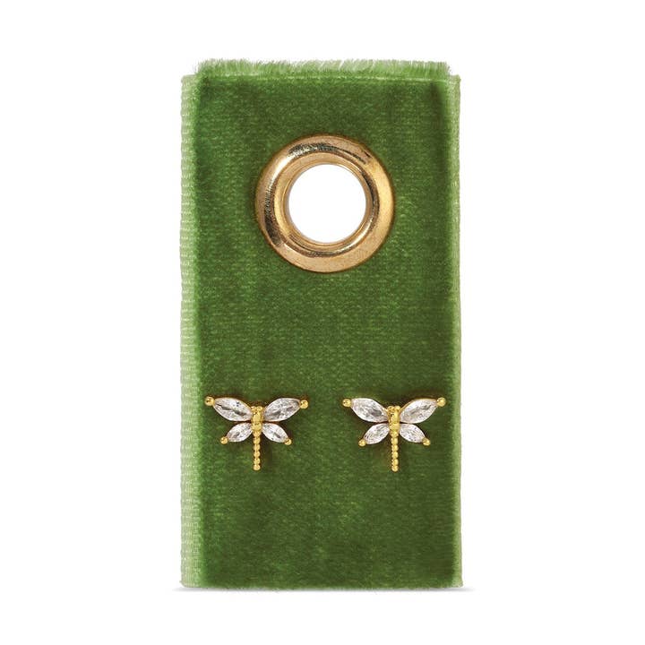 Dragonfly Studs On Velvet Gift Tag and other Purchase Wholesale dragonfly. Free Returns & Net 60 Terms on Faire trending on Faire.