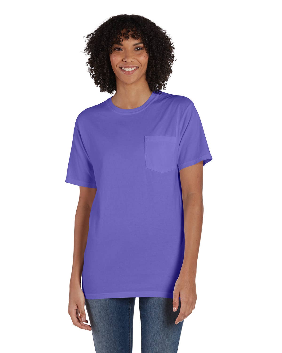 Total Apparel - Wholesale T-Shirt - Women's - ComfortWash by Hanes GDH150 - Garment-Dyed T-Shirt w/ Pocket4