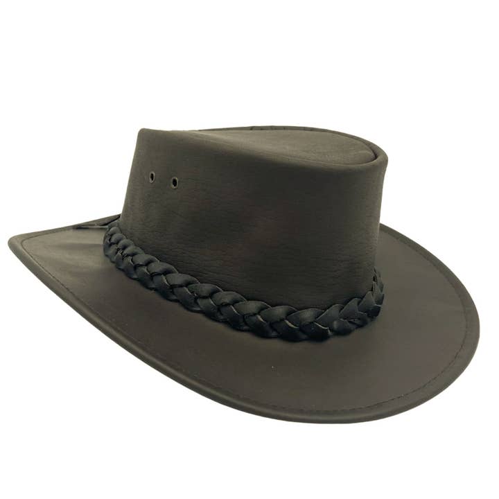 Jacaru Australia - Wholesale Cowboy Hat - Unisex - Jacaru 1069 Buffalo Leather Hat