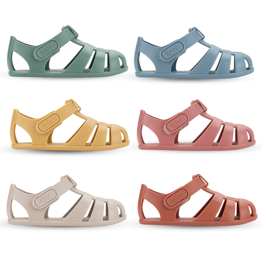 Pituka Wear - Wholesale Sandals - Kids - BAREFOOT SANDALS NEMO SOLID IGOR19