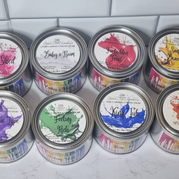 Triple C Candle Company - Wholesale Travel Candles - The Paint Collection2
